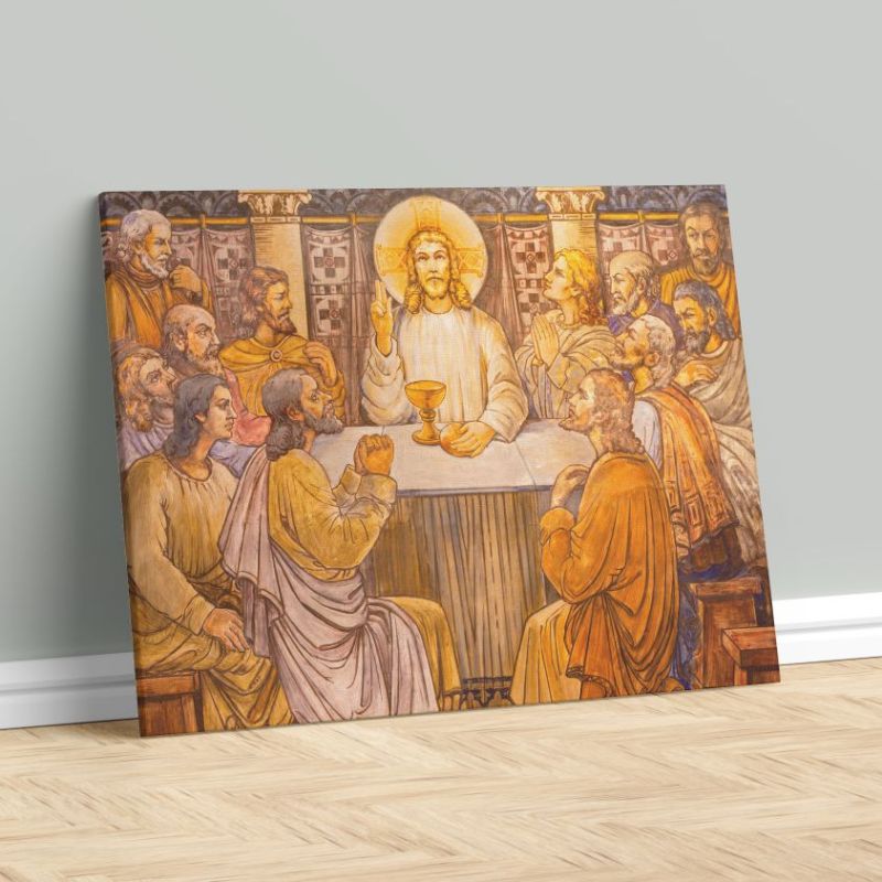 Comprar Ultima Cena Lienzo 08 en Electroshopy